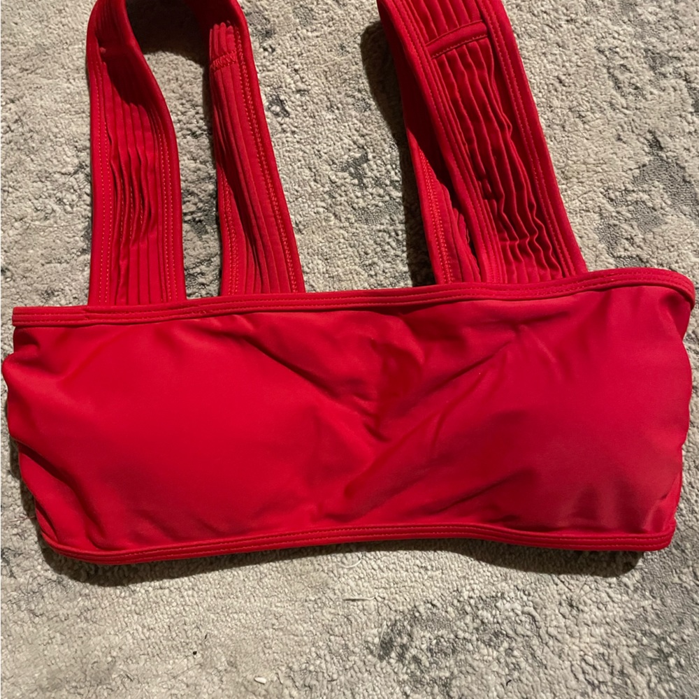 Women’s Red Swim Top